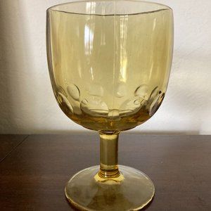 Vintage carnival glass - gold glass